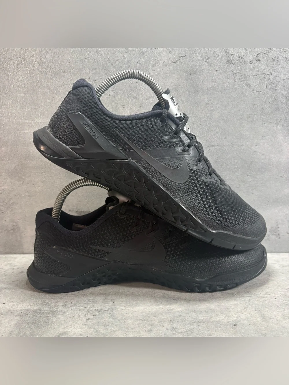 Nike Metcon 4 Selfie Black Premium Athletic Training Sneaker Shoes Womens Size 9